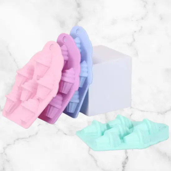 Ice Cream 6 ct Silicone Mold {6}
