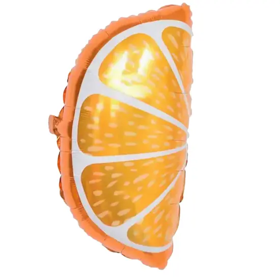 LA Balloons&reg; 23 Inch Orange Slice Foil Balloon {3}