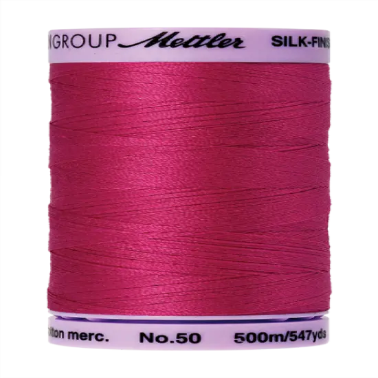 Fuschia (9104-1421) | Silk-Finish Cotton 50wt (500M / 547Y) | Mettler Thread {1}