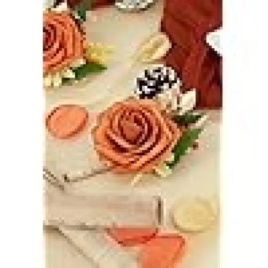 Wrist Corsage and Boutonniere {2}