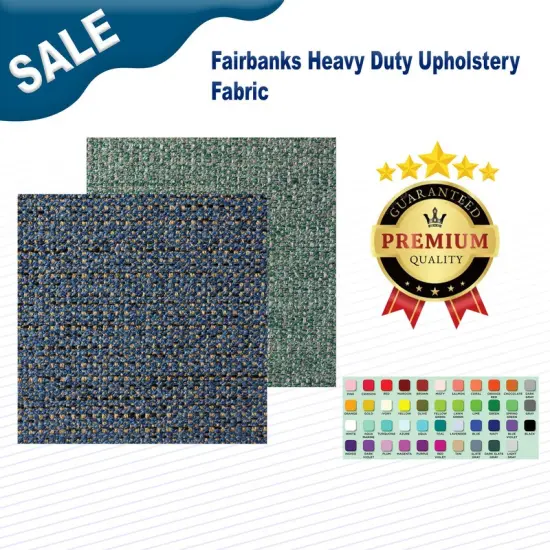 Fairbanks Heavy Duty Upholstery Fabric 57&Prime; Width for Furniture & Decor Projects Clover {2}