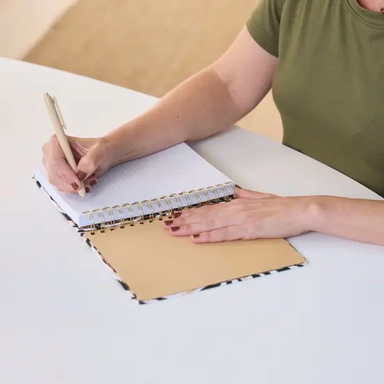 Savanna Spiral Notebook, Hardcover Journal {5}