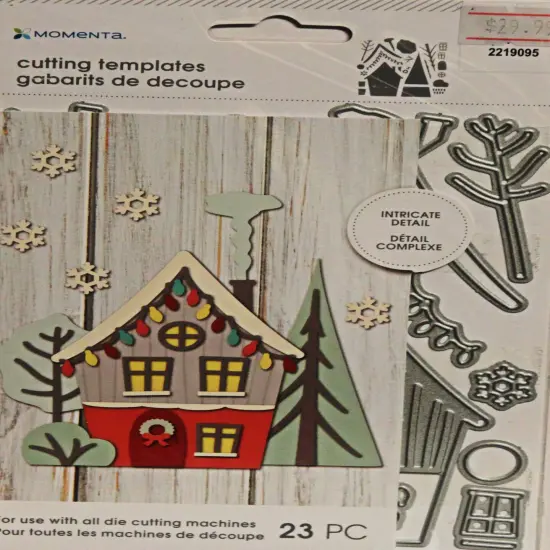Momenta Holiday House Cutting Dies {1}