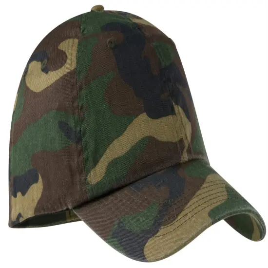 Port Authority&reg; Camouflage Cap Winter Camo {5}
