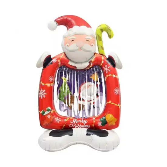 Santa Christmas Standing Foil Balloon Decoration F07M1-56 {1}