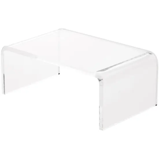 Plymor Clear Acrylic Rectangular Display Riser, 2" H x 5" W x 3" D (1/8" thick) {1}