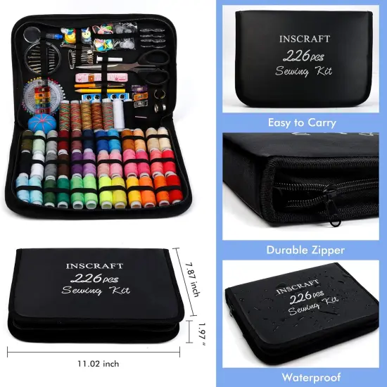 Sewing KIT, 226 PCS Premium Sewing Supplies with 43 XL Thread Spools {4}