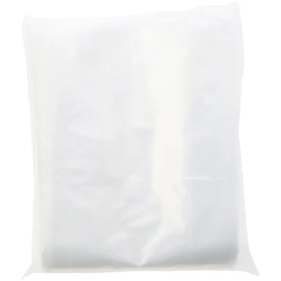 Plymor 8" x 4" x 20" (Pack of 100), 2 Mil Gusseted Plastic Bags {6}