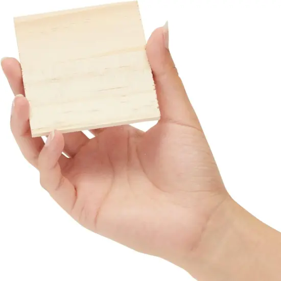 Pack of 15 - 1/4 inch Thick for Wood Burning, Engraving (3 x 3 Inches) {3}