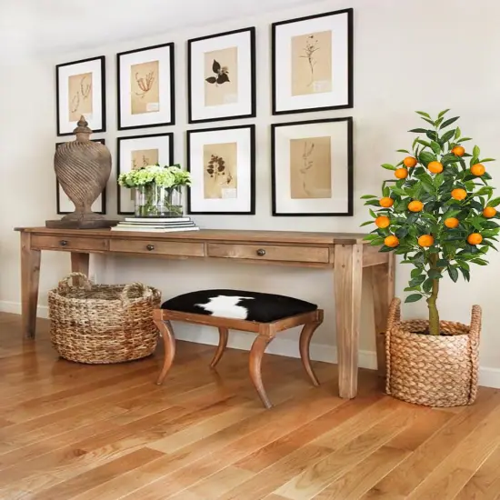 Artificial Orange Tree 4ft Fake {3}