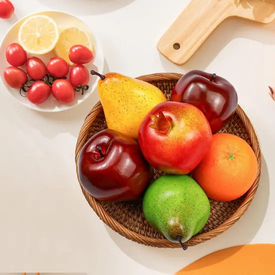 6 Pcs Artificial Fruit Pack {5}