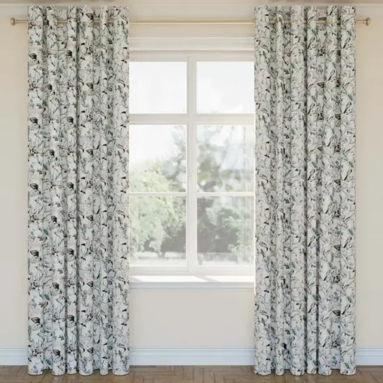 Seacrest - Aqua & Teal Abstract & Geometric,Floral Upholstery Fabric 54 Inches" {2}