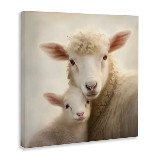 Stupell Industries Lamb & Sheep Cuddles Canvas Design by Heidi Kuntz {3}