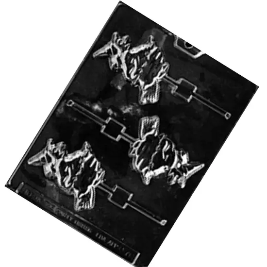 Witch On Broom Sucker Chocolate Mold for Spooky Treats {2}