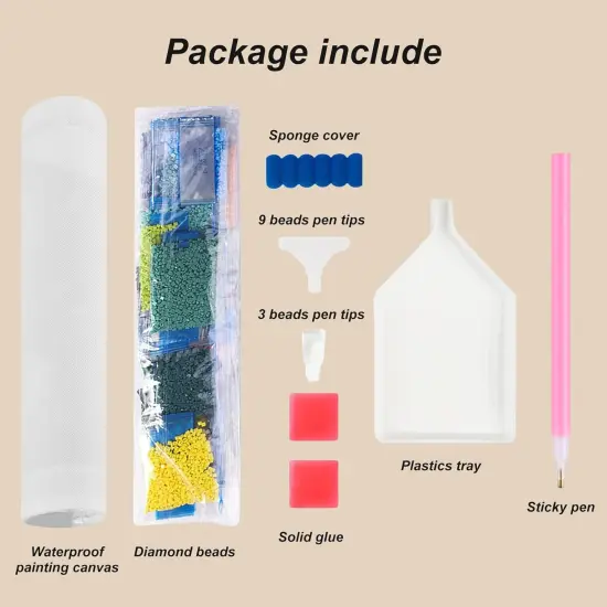 Hill froeistung 5D Robots Diamond Art Painting Kits,DIY Full Round Drill Crawler Diamond Art for Adults,Beginners,Teens,Technological Diamond Art Painting Kit for Wall Decor,12x16inch {4}