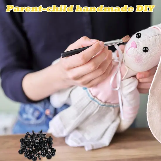 100pcs Upgraded Safety Eyes for Crocheting {4}