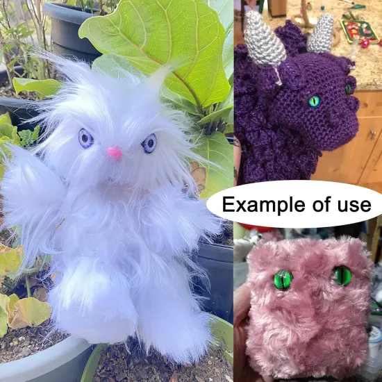 20Pairs 9mm Dragon Safety Eyes 0.35inches {2}