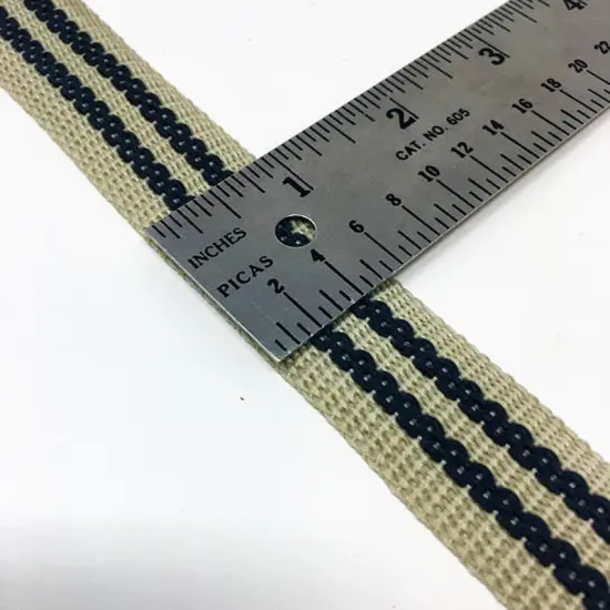 1 Inch Polypropylene Grip Webbing Soft Gold Sold by the Yard {6}