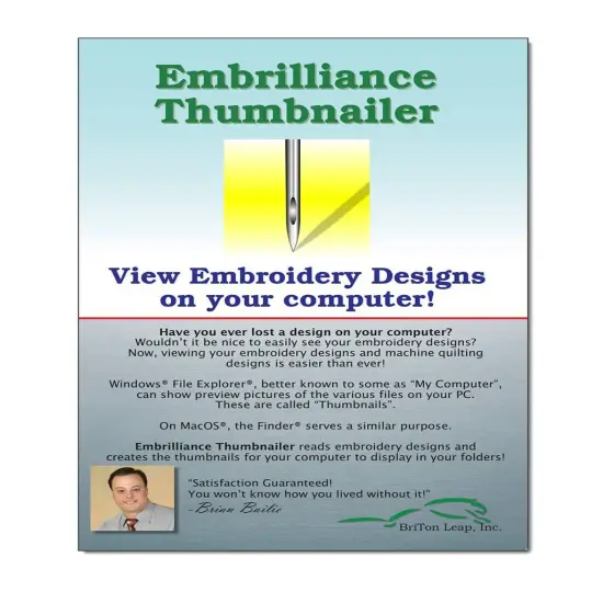 Embrilliance Thumbnailer Software for Mac and PC {1}