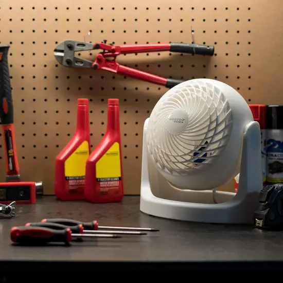 IRIS WOOZOO Circulator Fan, 5.5" Blade, White {6}