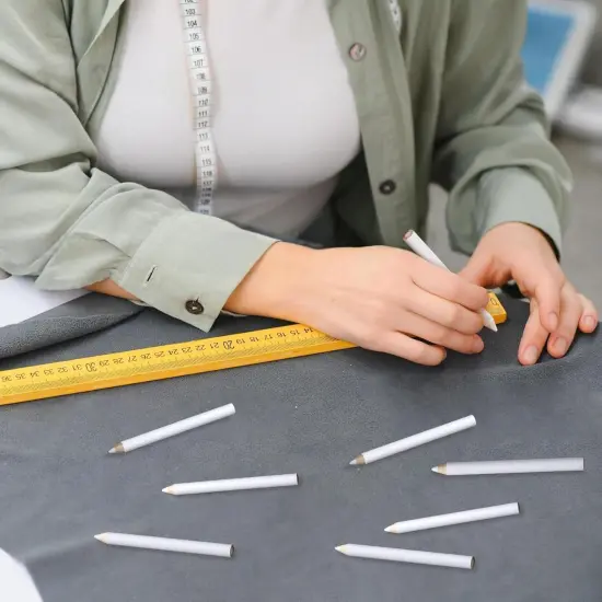 Fabric Pencils for Sewing (White-7pcs) {5}