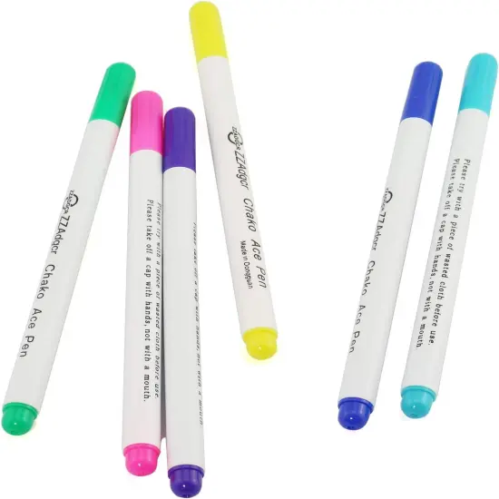 Disappearing Ink Fabric Marker Pen (blue) {2}