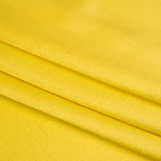 1 Yard Buttercup Yellow Silk Crepe Back Satin Soft Smooth Bright Sewing Fabric for Evening Dresses 44 inch Width {4}