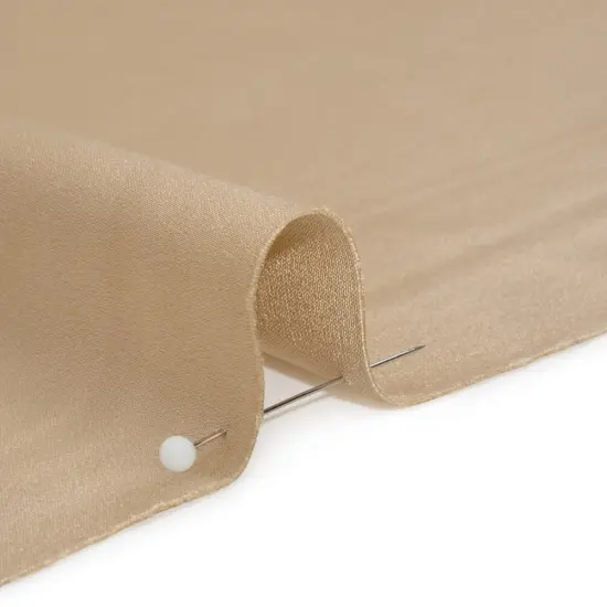 1 Yard Winter Wheat Silk Crepe Back Satin Elegant Soft Lustrous Premium Fabric 44 inch Width {2}