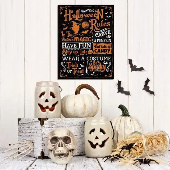 Trick or Treat Poster, Inspirational Quotes Picture(Trick or Treat Poster) {1}