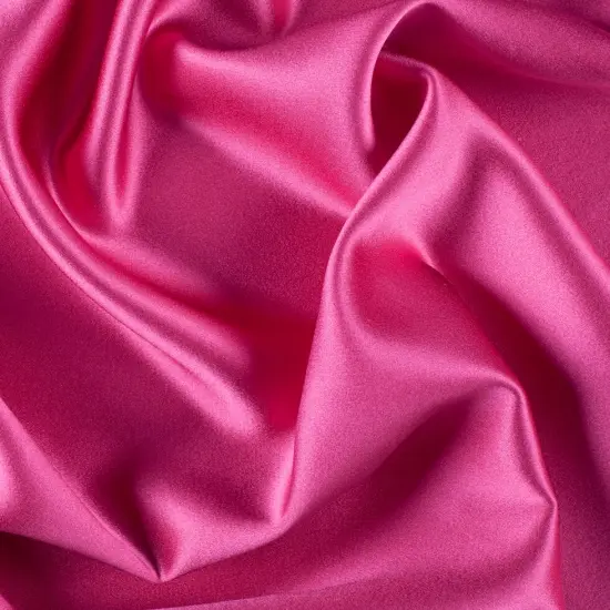 1 Yard Beetroot Silk Crepe Back Satin Opulent Smooth Soft Lustrous Fabric 44 inch Width {1}