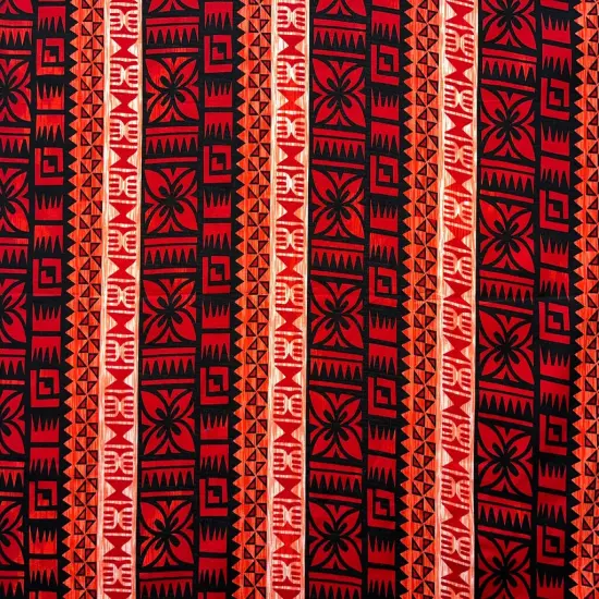 1 Yard Traditional Fiji Cotton Fabric Bark Cloth 45 Inches Width Brown {6}