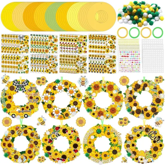 48 Sets Sunflower Craft Kits {1}