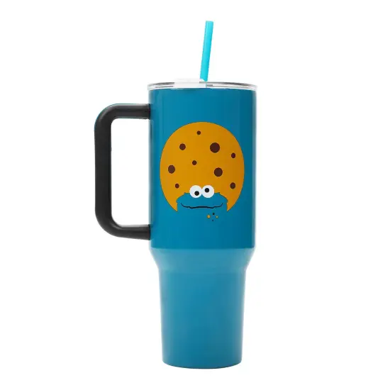 Cookie Monster 40oz Blue Tumbler {4}
