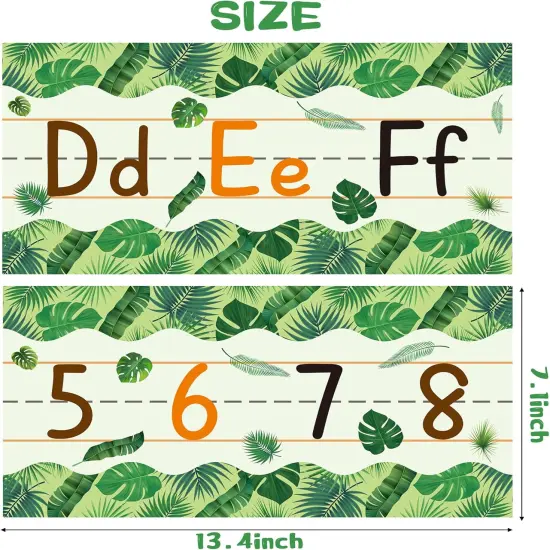 12 Pieces Alphabet Line for Classroom Wall {3}