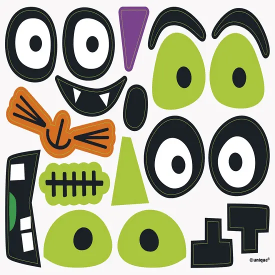 DIY Mini Pumpkin Decorating Kit 50pc- Enough for 4 Pumpkins {3}