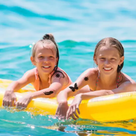 112 Piece Face & Body Paint Stencils(multicolor) {4}