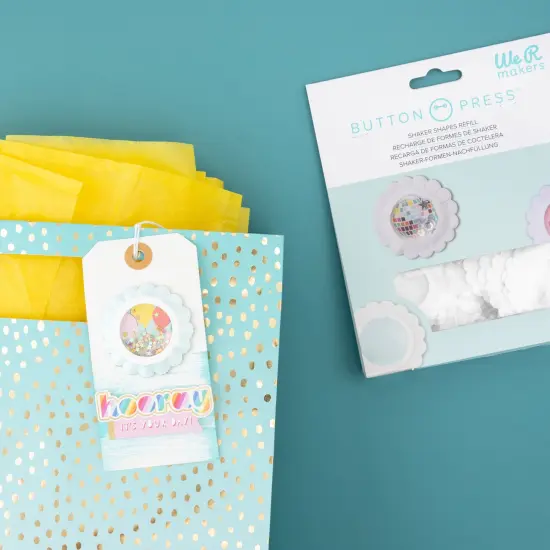 We R Button Press Shaker Refill Pack 15/Pkg-Shaker {7}
