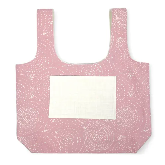 Crosscut Sewing Co.&reg; Foldable Shopping Bag Sewing Kit - Beginner Sewing Project Kit Rose spiral {4}