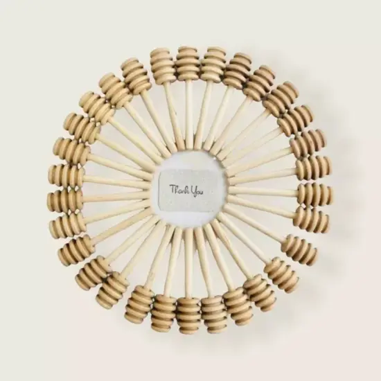 Kitcheniva 15 Pcs 4" Wooden Mini Honey Dippers Party Favor Crafts Decor {2}