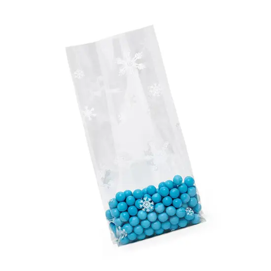 Patterned Christmas Cello Bags 4&rdquo; x 2.5&rdquo; x 9.5&rdquo; Perfect for Treats {3}