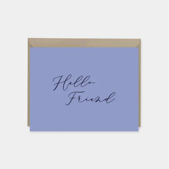 Hello Friend Card Set,Friendship Card {5}