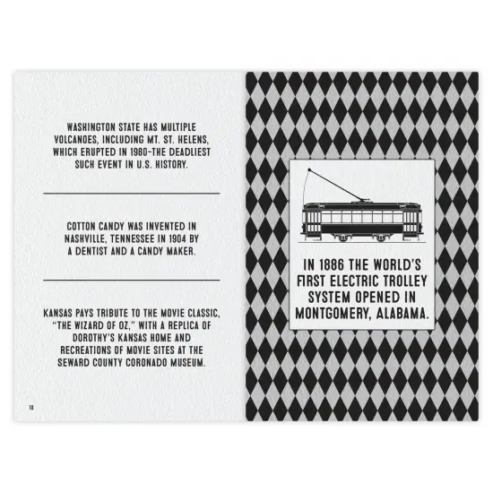 Road Trip Trivia: Offbeat Facts Off the Beaten Path Softcover Book {3}