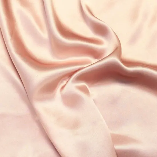 1 yard Premium AA Grade Silk Charmeuse Smooth Draping Fabric 45 Inches Wide Light Mulberry Pink {1}