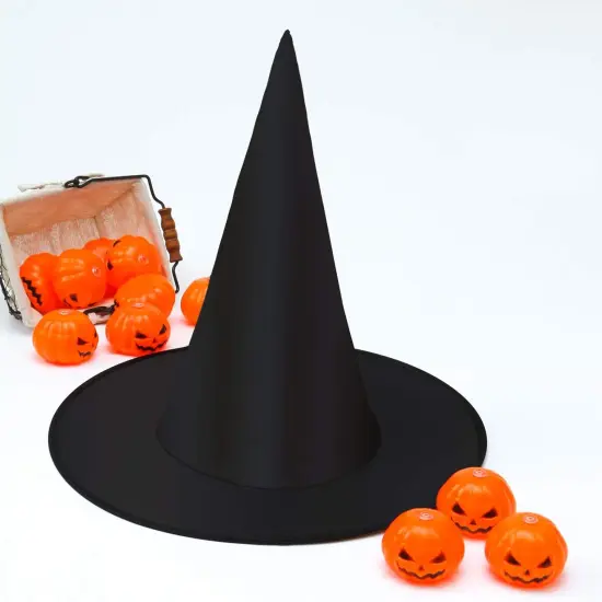 10 Pack Halloween Costume Witch Hat {4}