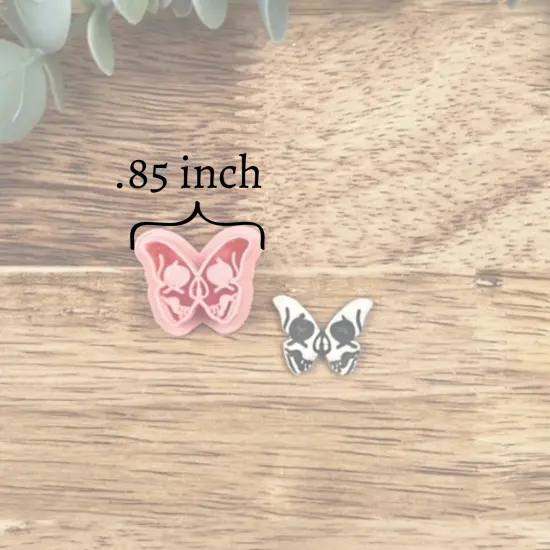 BUTTERSKULL BUTTERFLY | HALLOWEEN 2023 | CLAY CUTTER {3}