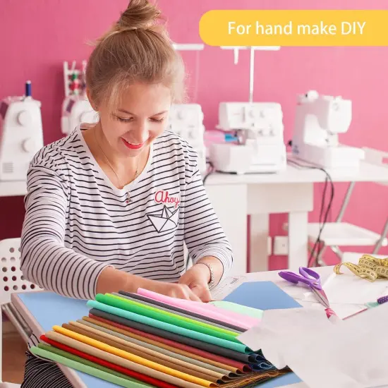 60 Pieces Solid Cotton Quilting Precut Fabric Color Bundles Fabric Quilt {5}