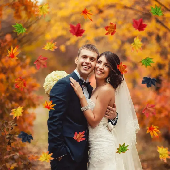 Fake Autumn Leaves {5}