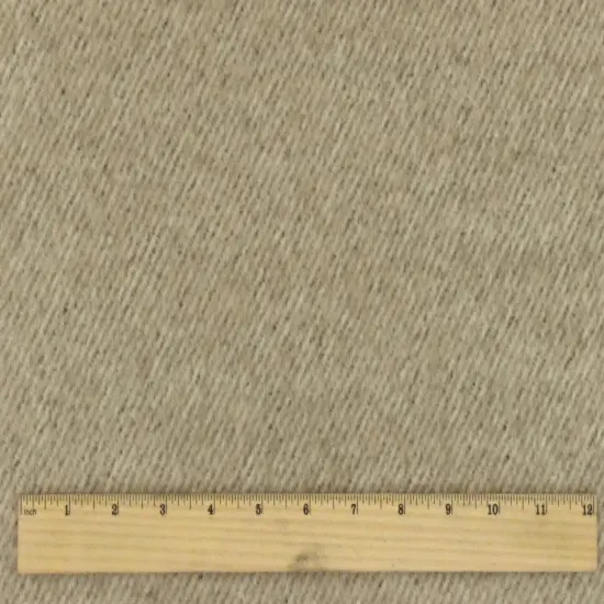 Beige-Black-Multi Brushed Wool Blend Twill Coating Woven Fabric By the Yard {5}