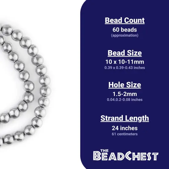 The Bead Chest Round Aluminum Beads (11mm): Tribal Metal Spacers {4}