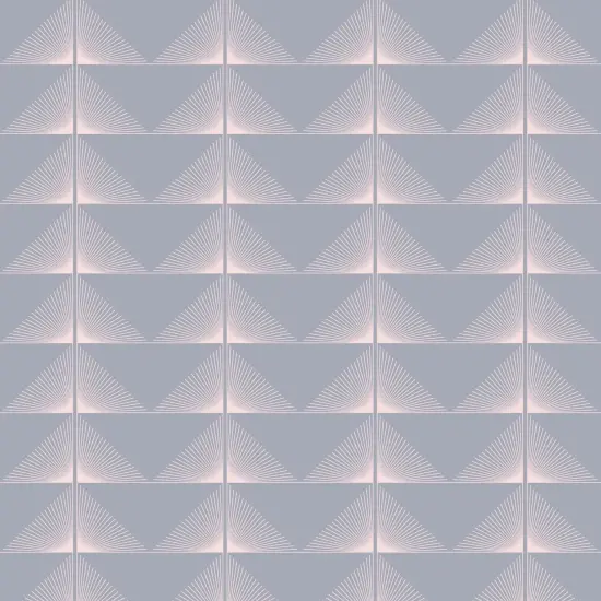 Grey and Pink Fine Line Deco Gift Wrap {3}